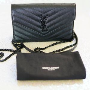 YSL Mini So Black WOC
In grained